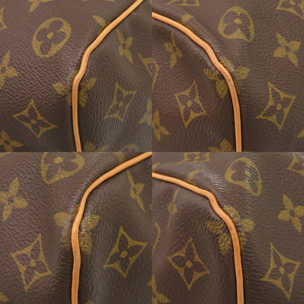 LOUIS VUITTON Authentic Brown Monogram Keepall 50 Boston Bag - Picture 4 of 10
